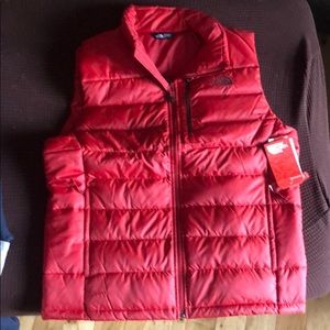 North Face Vest (Red)
